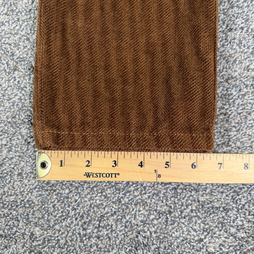 Naked & Famous Tapered Chino Heavy Velvet Twill Men 28 Brown Japanese Fabric - Picture 12 of 13
